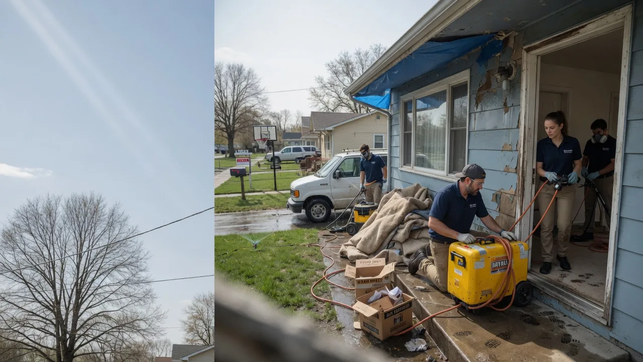 Basement Flood Cleanup in Greeley, IA near me